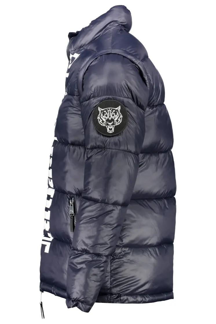 PLEIN SPORT BLUE MEN'S JACKET