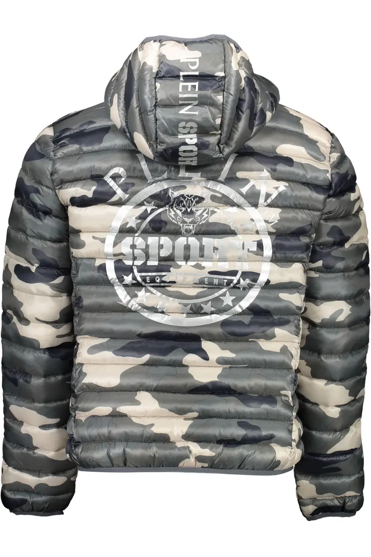 PLEIN SPORT GREEN MEN'S JACKET