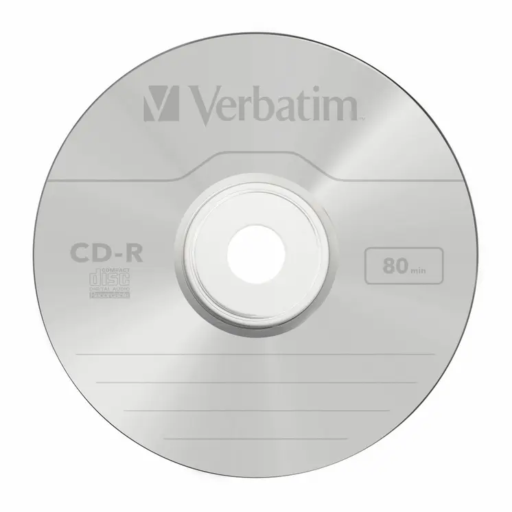 CD-R Verbatim Music CD-R 700 MB Black