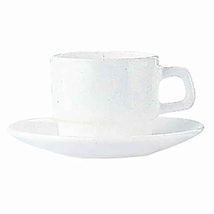 Set of Mugs Arcoroc Restaurant White 250 ml 6 Pieces