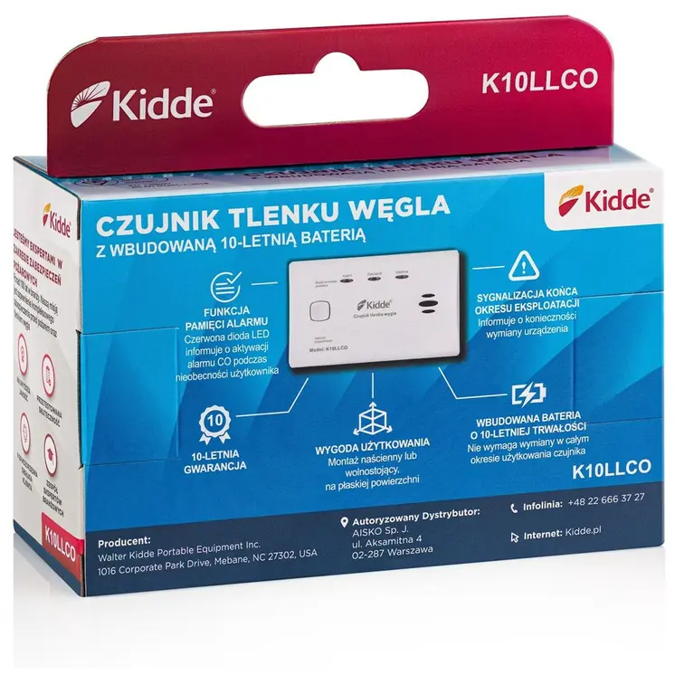 Alarm System Kidde K10LLCO