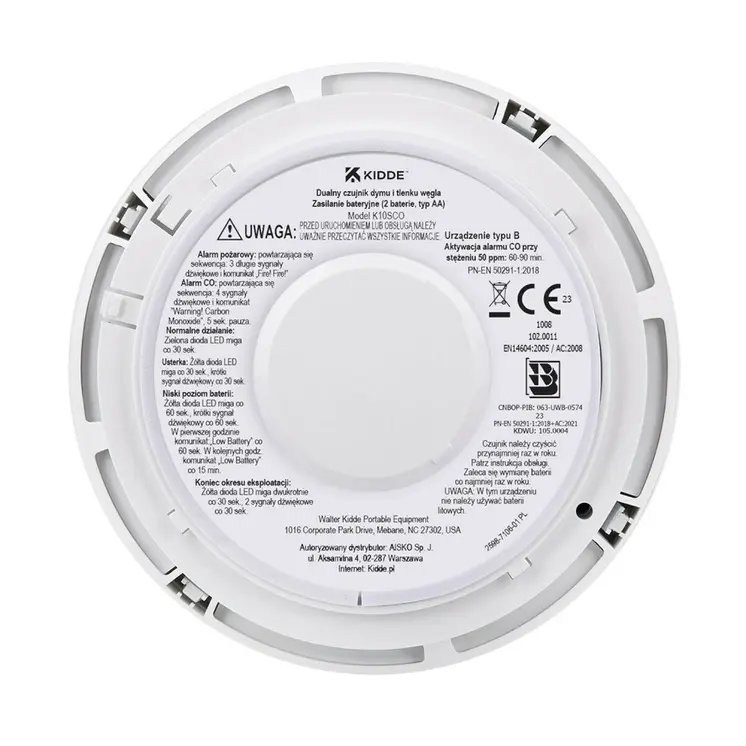 Alarm System Kidde K10SCO