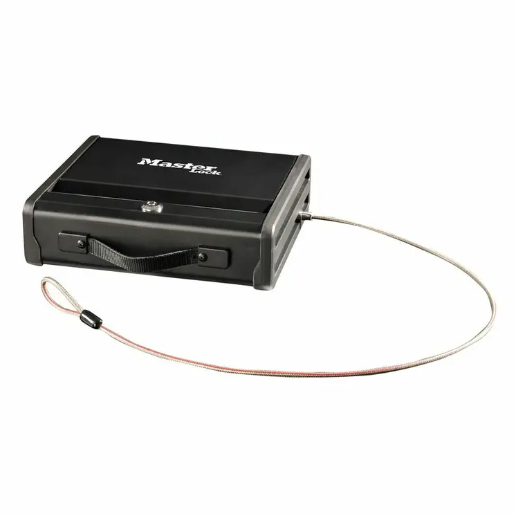 Safety-deposit box Master Lock Black Steel