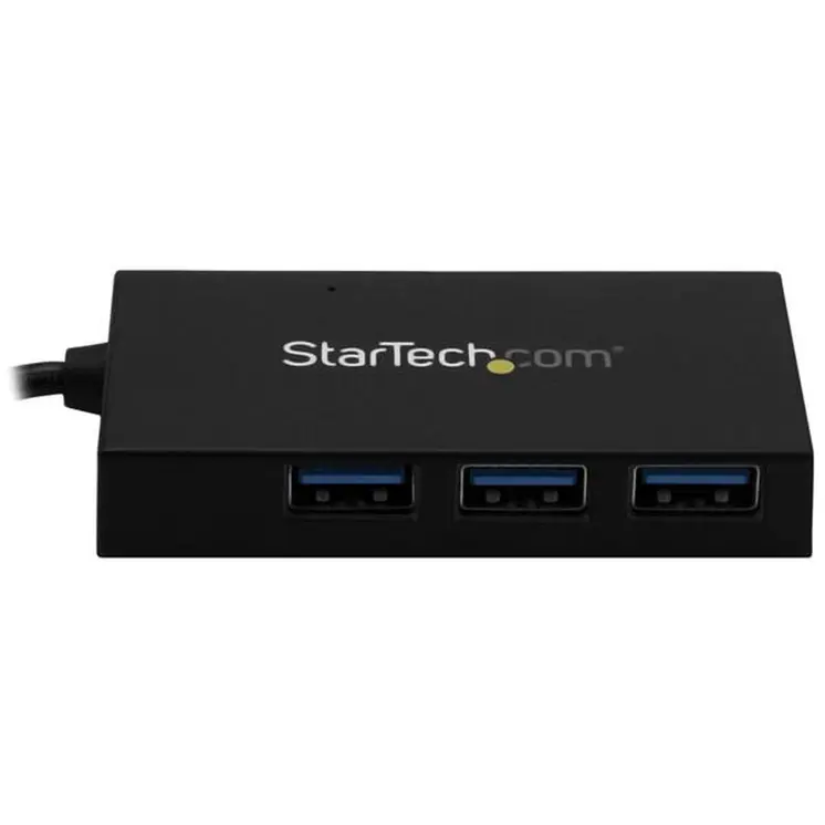 4-Port USB Hub Startech HB30A3A1CFB Black