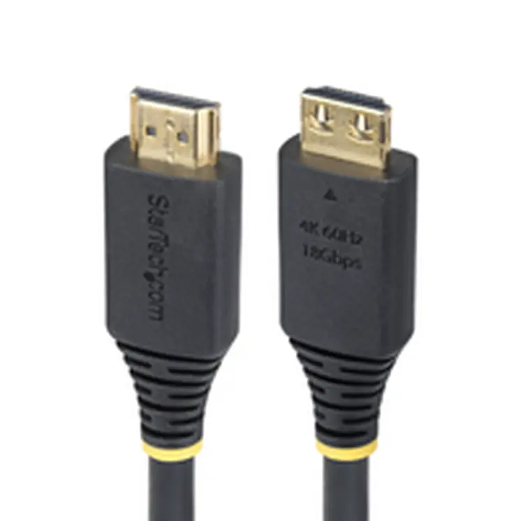 HDMI Cable Startech HDMI2-CABLE-GRIP-6F Black 1,8 m
