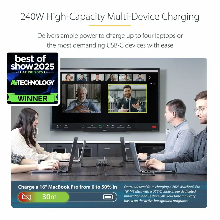 Laptop Charger Startech 424DEU-USB-C-CHARGER
