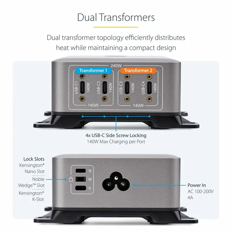 Laptop Charger Startech 424DEU-USB-C-CHARGER