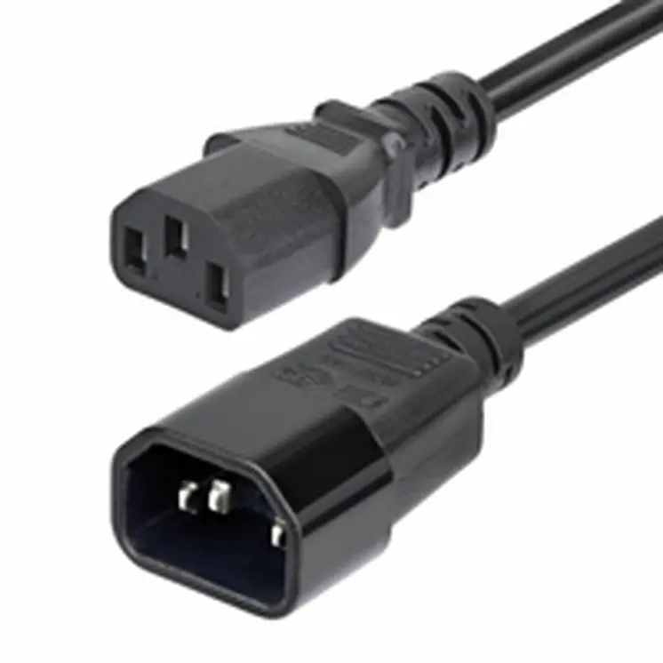 Current Adaptor Startech PXTC13C141415FEU Black C13 C14