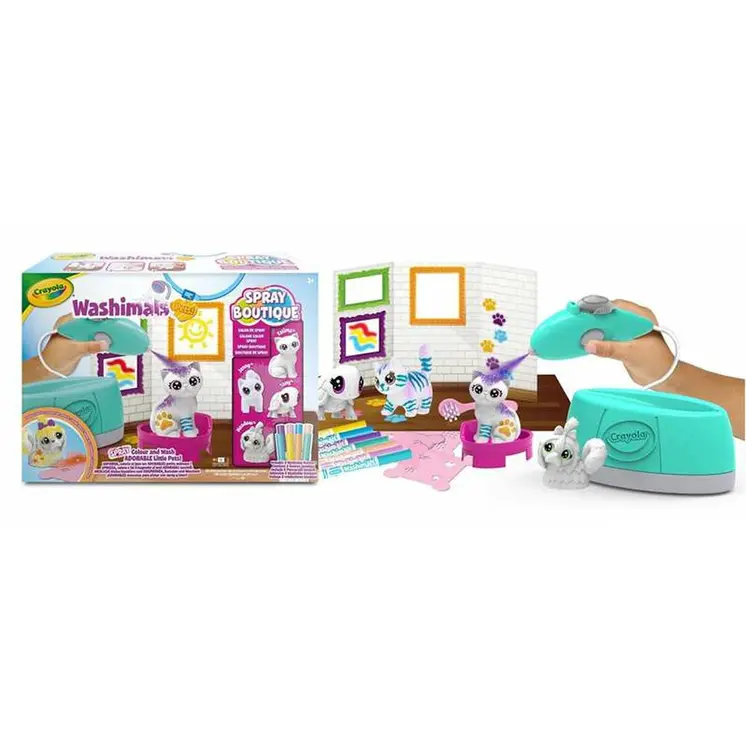 Paint and Colour Game Crayola Boutique Washimals Pets