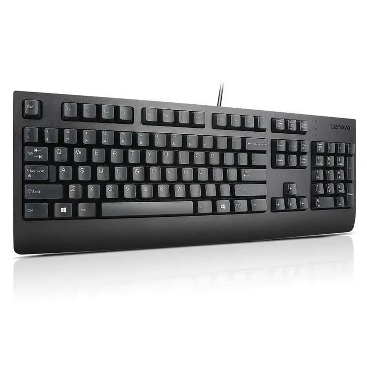 Keyboard Lenovo 4X30M86918 Spanish Qwerty Black