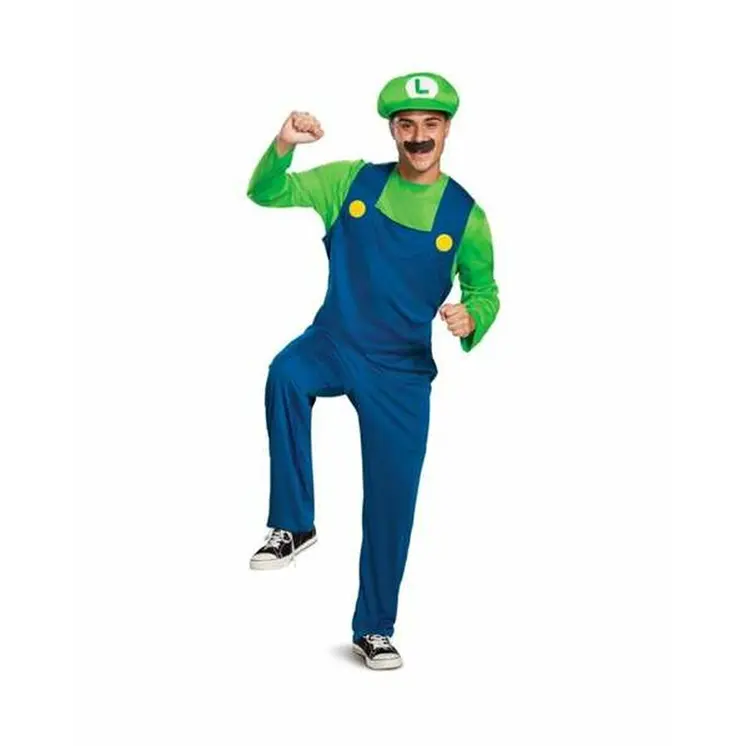 Costume for Adults Luigi super mario bros. L/XL