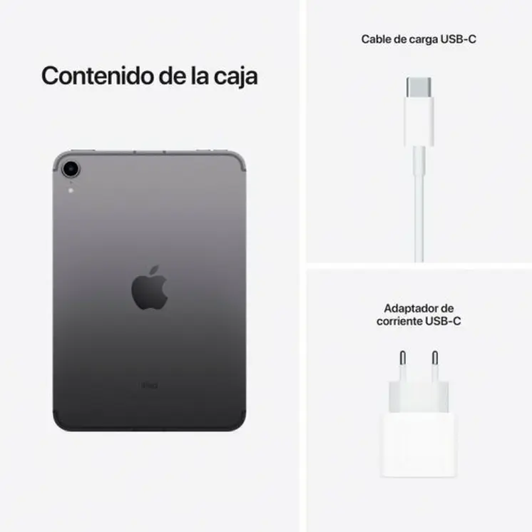 Tablet Apple mini Octa Core 4 GB RAM 64 GB Grey 8,3"