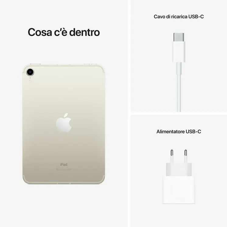 Tablet Apple iPad mini Octa Core 4 GB RAM 64 GB White 8,3"