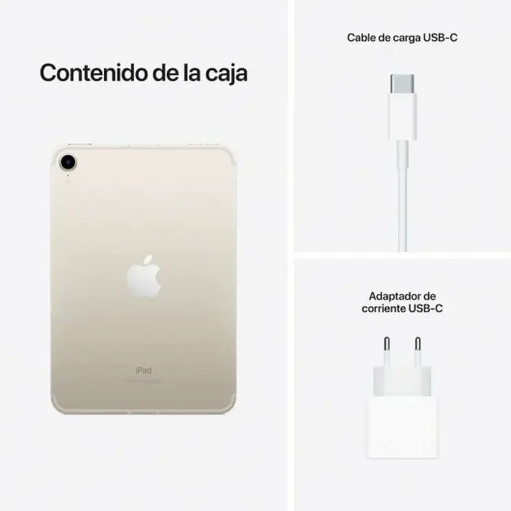 Tablet Apple iPad mini Octa Core 4 GB RAM 64 GB White 8,3"