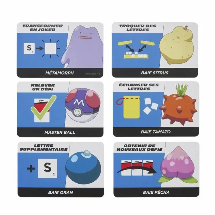 Board game Pokémon Scrabble
