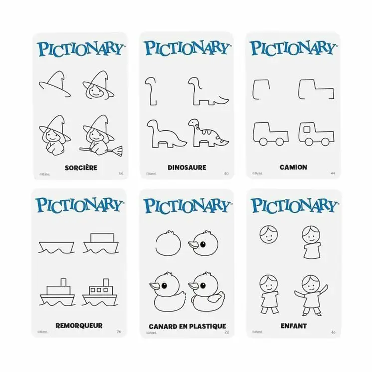 Board game Mattel PICTIONARY