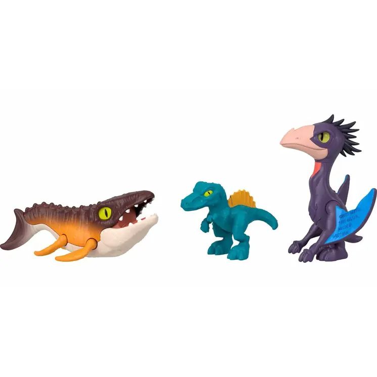 Playset Imaginext Jurassic World Multicolour 10 Pieces