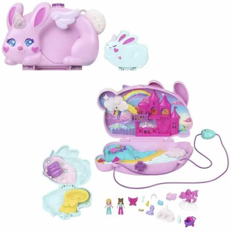 Playset Polly Pocket 16 Pieces