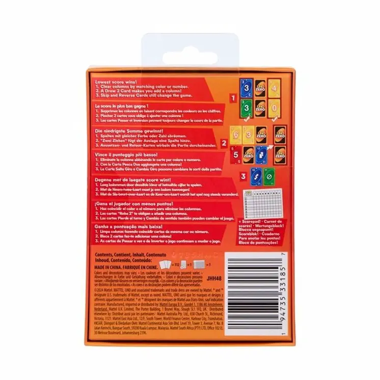Card Game Mattel