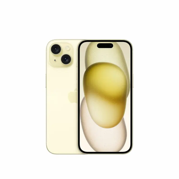 Smartphone iPhone 15 Apple MTP83QL/A 6,1" A12 Bionic 6 GB RAM 256 GB Yellow