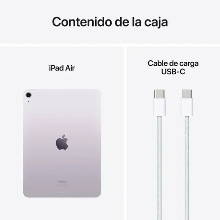 Tablet Apple iPad Air 2024 11" M2 8 GB RAM 128 GB Purple
