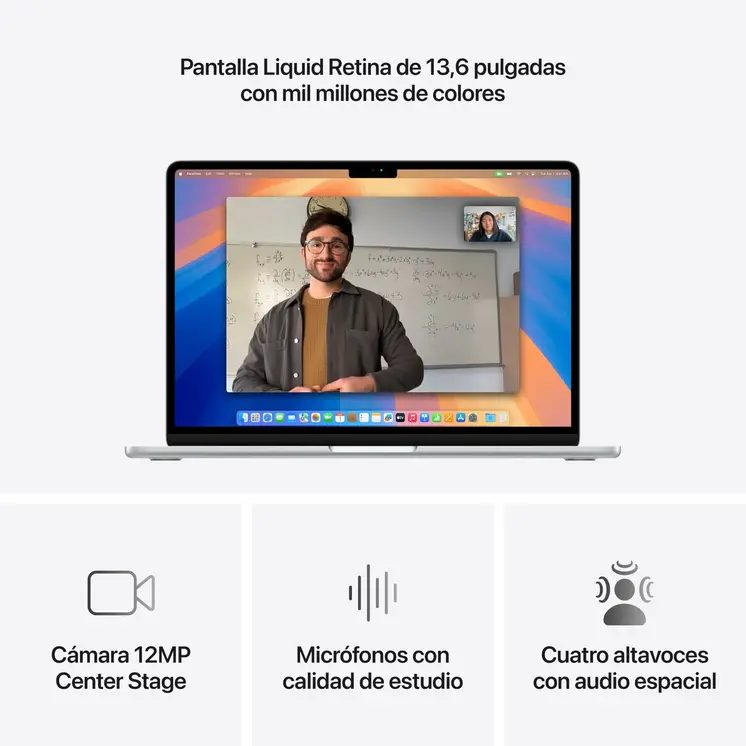 Laptop Apple MW0X3Y/A 13" M4 16 GB RAM 512 GB SSD