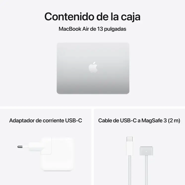 Laptop Apple MW0X3Y/A 13" M4 16 GB RAM 512 GB SSD