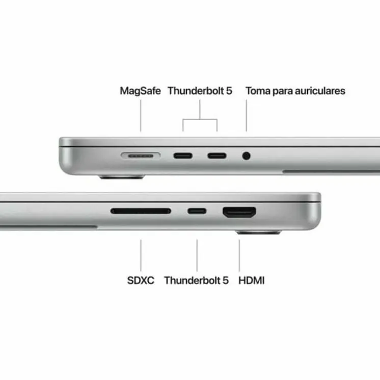 Laptop Apple MX2V3Y/A 16,2" M2 36 GB RAM 1 TB SSD Spanish Qwerty