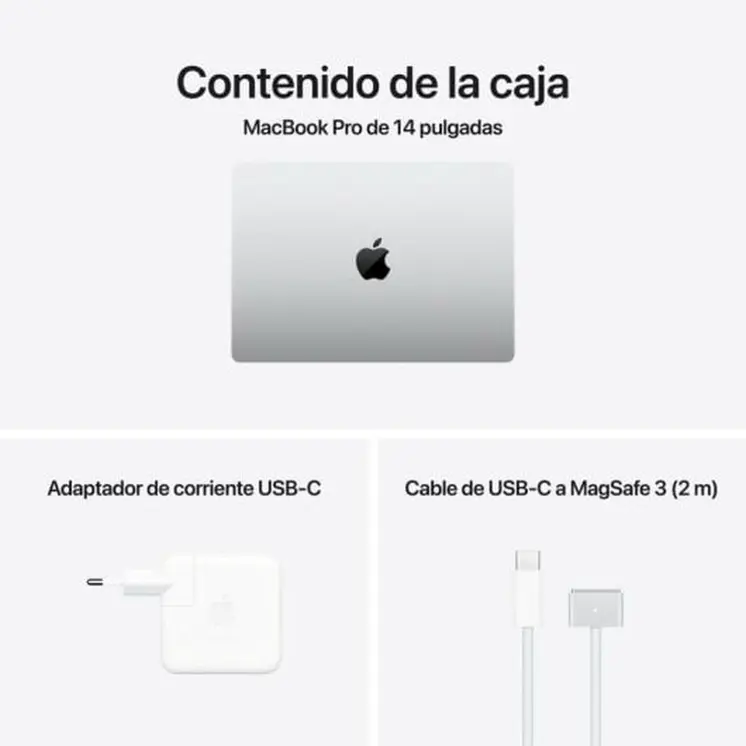 Laptop Apple MX2E3Y/A 14" 512 GB SSD