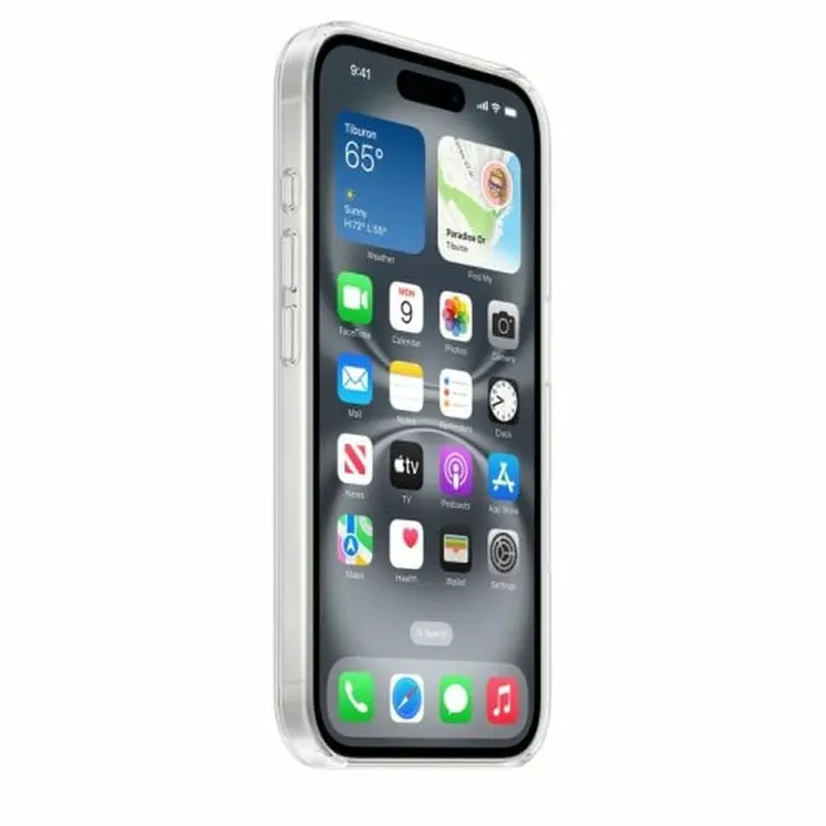 Mobile cover Apple iPhone 16 Transparent Apple iPhone 16