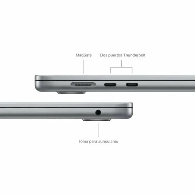 Laptop Apple MC9D4Y/A M3 16 GB RAM 256 GB SSD 15,3"