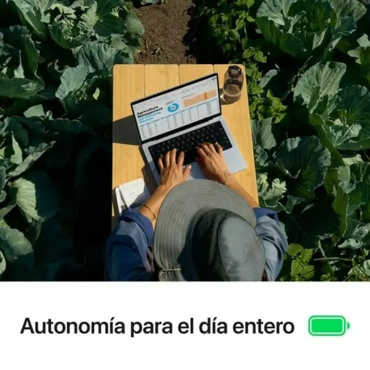 Laptop Apple MCX14Y/A 14,2" M2 M4 24 GB RAM 1 TB SSD Spanish Qwerty