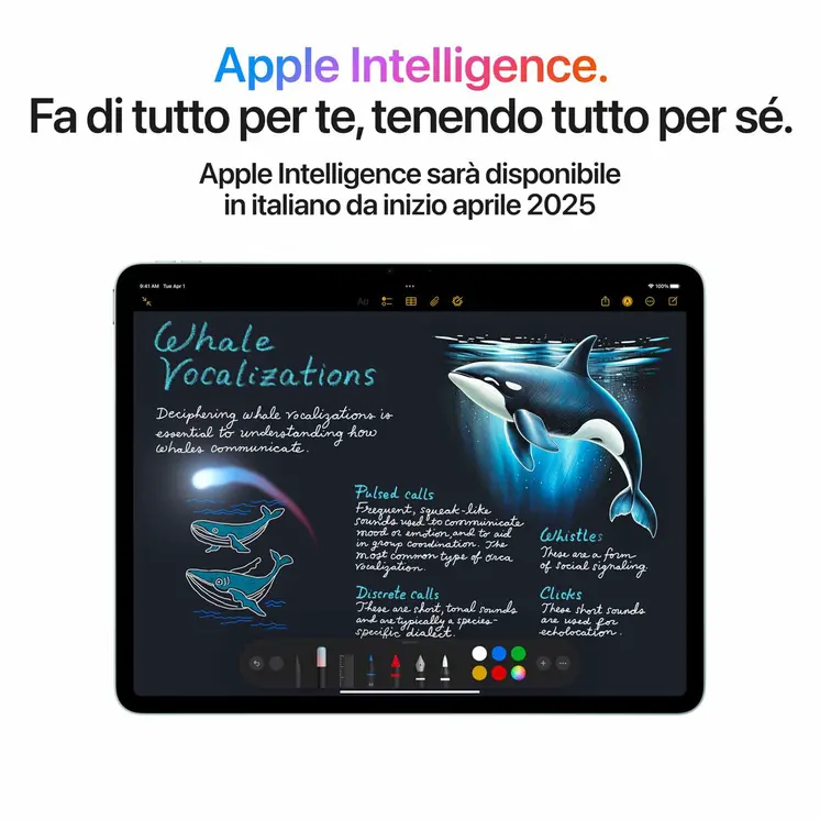 Tablet Apple iPad Air 7th 13" 8 GB RAM White M3 512 GB