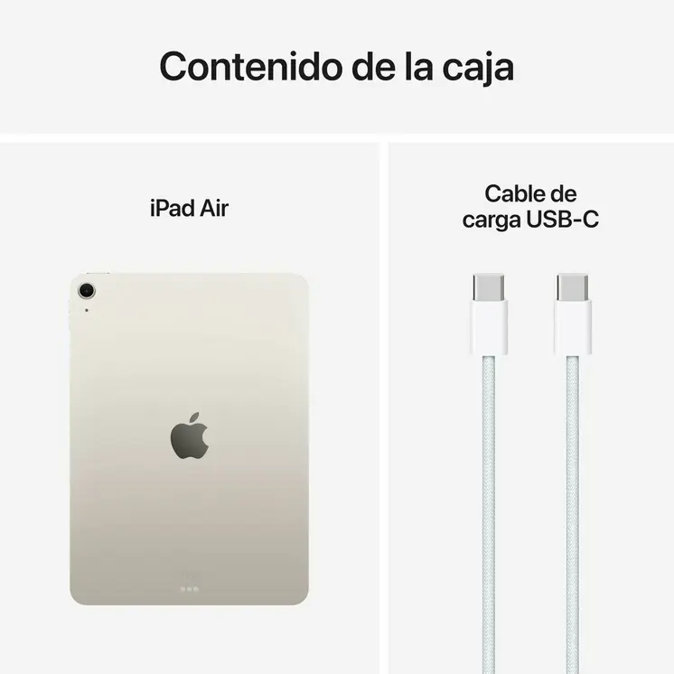 Tablet Apple iPad Air 11" 8 GB RAM 128 GB White Grey M3