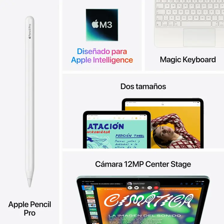 Tablet Apple iPad Air 11" 8 GB RAM 512 GB Grey M3