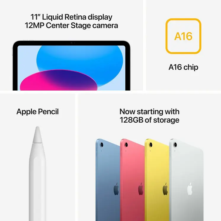 Tablet Apple MD4G4TY/A 11" 256 GB Silver M4