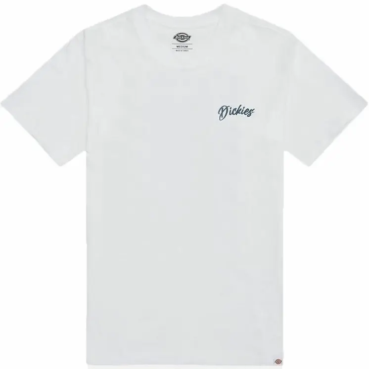 Men’s Short Sleeve T-Shirt Dickies Dighton White