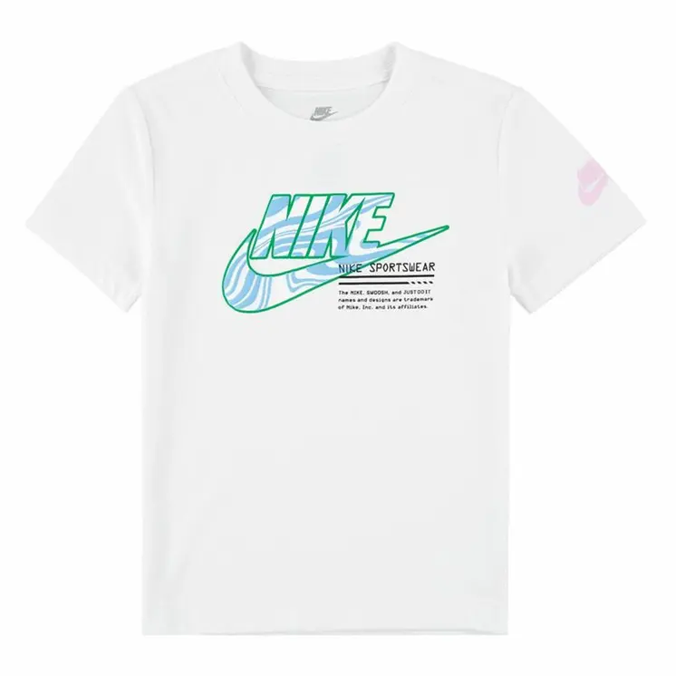 Short Sleeve T-Shirt Nike Futura Micro Text