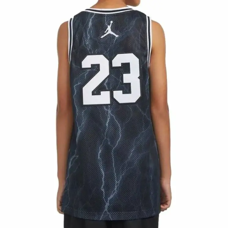 Tank Top Kids Jordan JORDAN 23 AOP JERSEY 95C655 F66 Black