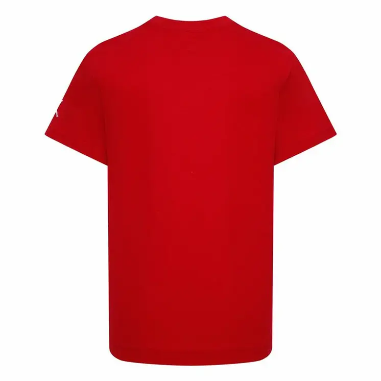 Child's Short Sleeve T-Shirt Jordan Air Jordan Dots Ss Red