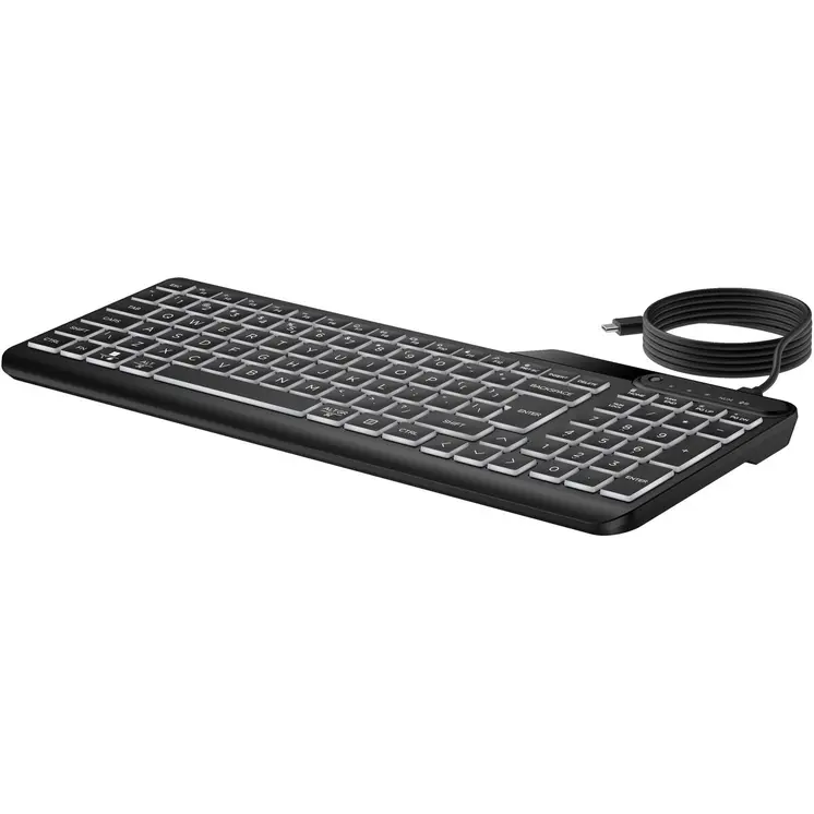 Keyboard HP 7N7C1AA Black Qwerty US