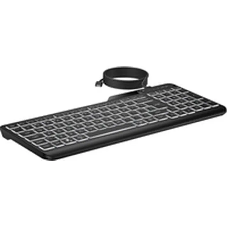 Keyboard and Mouse HP 7N7C1AA Black Qwerty US Spanish Qwerty