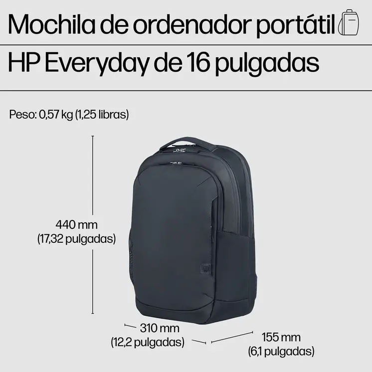 Laptop Backpack HP A08JXAA#000 Grey