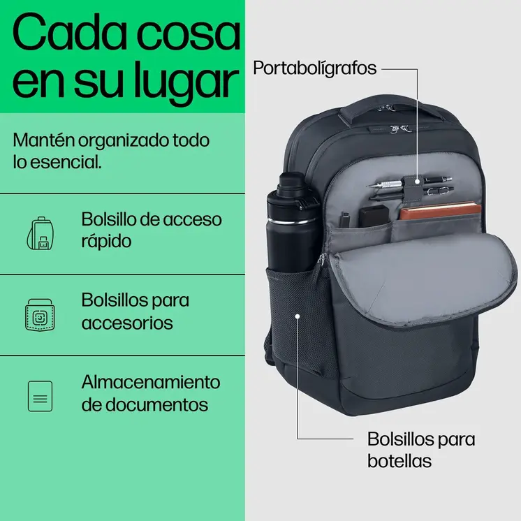 Laptop Backpack HP A08JXAA#000 Grey