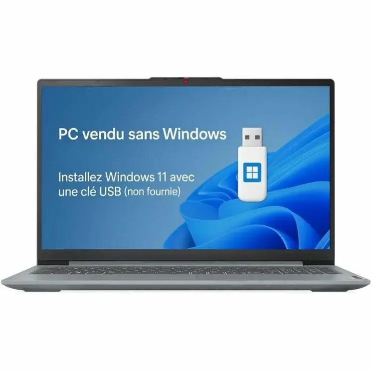 Laptop Lenovo 15,6" AMD Ryzen 5 7520U 8 GB RAM 512 GB SSD