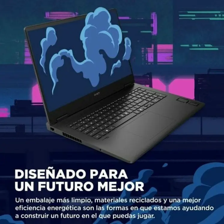 Laptop HP A30YTEA 17" 32 GB RAM 1 TB SSD AMD Ryzen 7 8845HS Nvidia Geforce RTX 4070