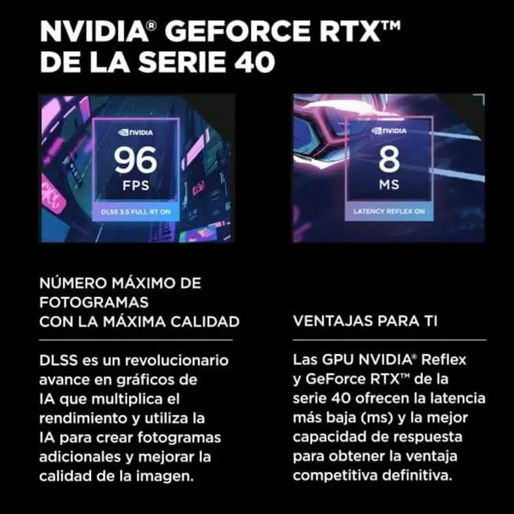 Laptop HP A30YWEA 17" 32 GB RAM 1 TB SSD Spanish Qwerty amd ryzen 9-8945hs Nvidia Geforce RTX 4060