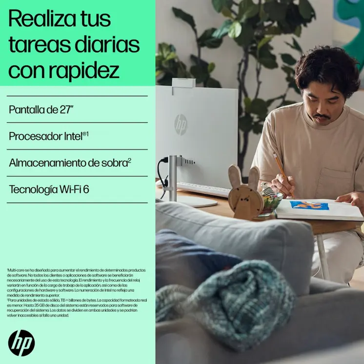 Desktop PC HP B9GN4EA Intel Core i5-1335U 16 GB RAM 1 TB SSD