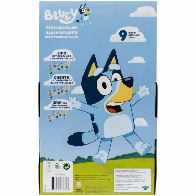 Fluffy toy Bluey BLUEY Multicolour Plush animals