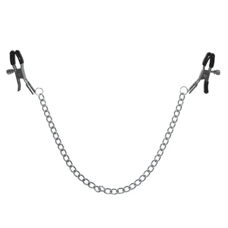 Chained Nipple Clamps Sex & Mischief